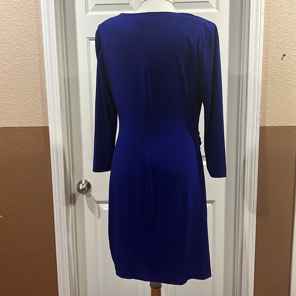 Jessica Simpson Royal Blue Long Sleeve Dress - Picture 7 of 11